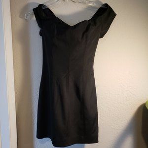 Black Mini Dress by Silk Studio Size 6